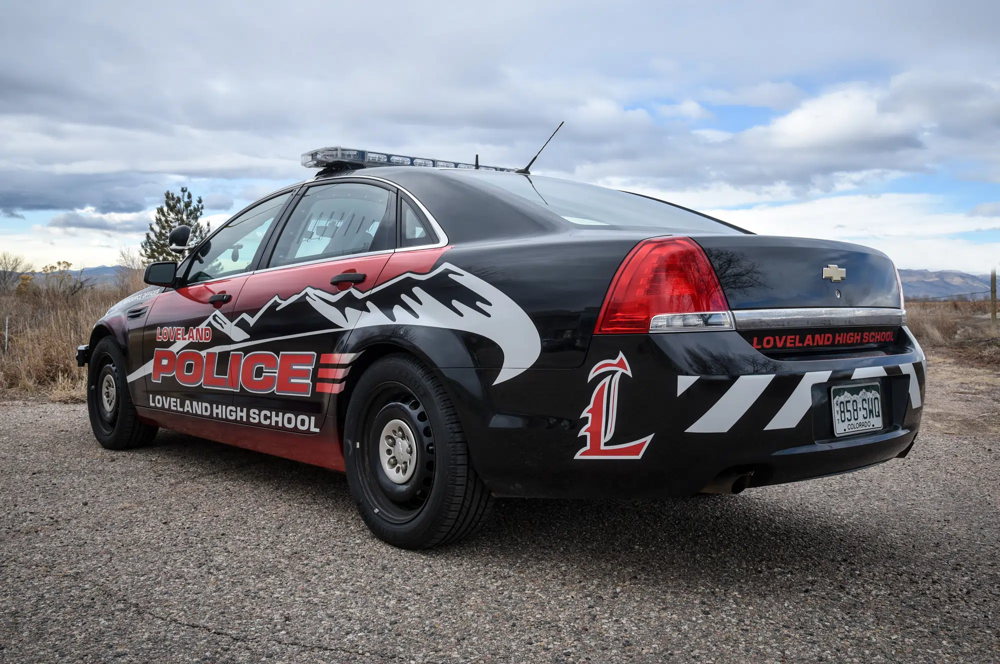 Police Car Graphic Kits, Featuring the “Big and Bold” Design