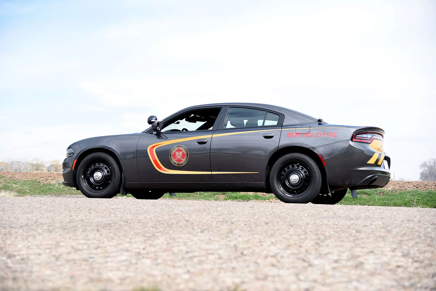 Police Car Graphics Kit, Featuring the “Swoosh” Design