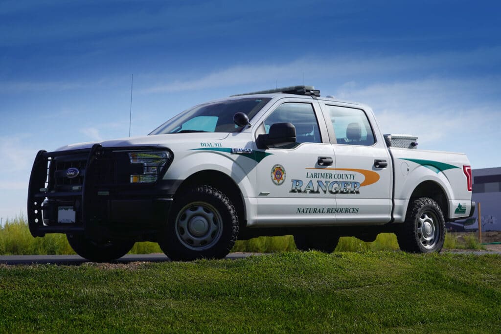 Larimer County Ranger Truck - SVI Graphics